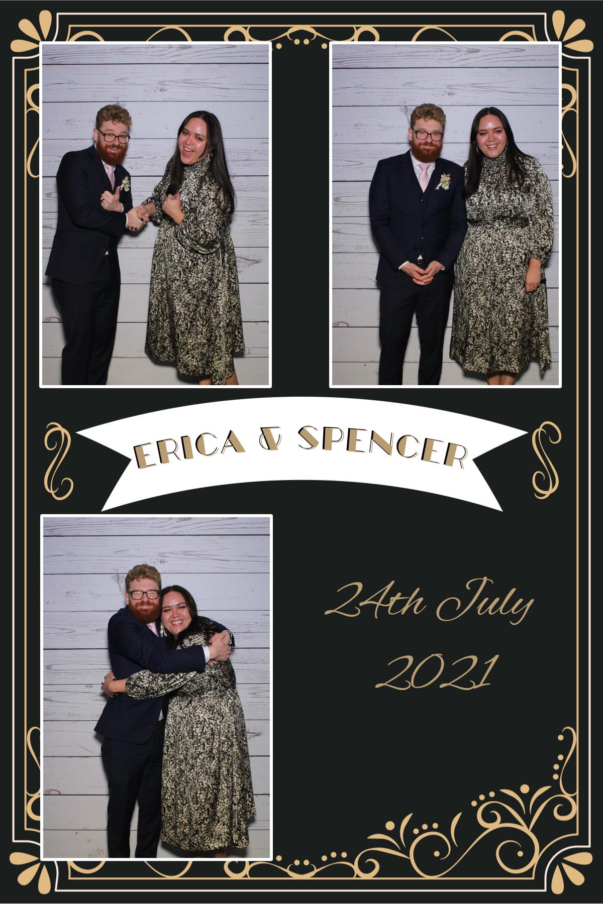 Erica & Spencer's wedding | View more photos from the event at gallery.photobooth.co.nz/u/SelfieCentral/Erica-Spencers-wedding