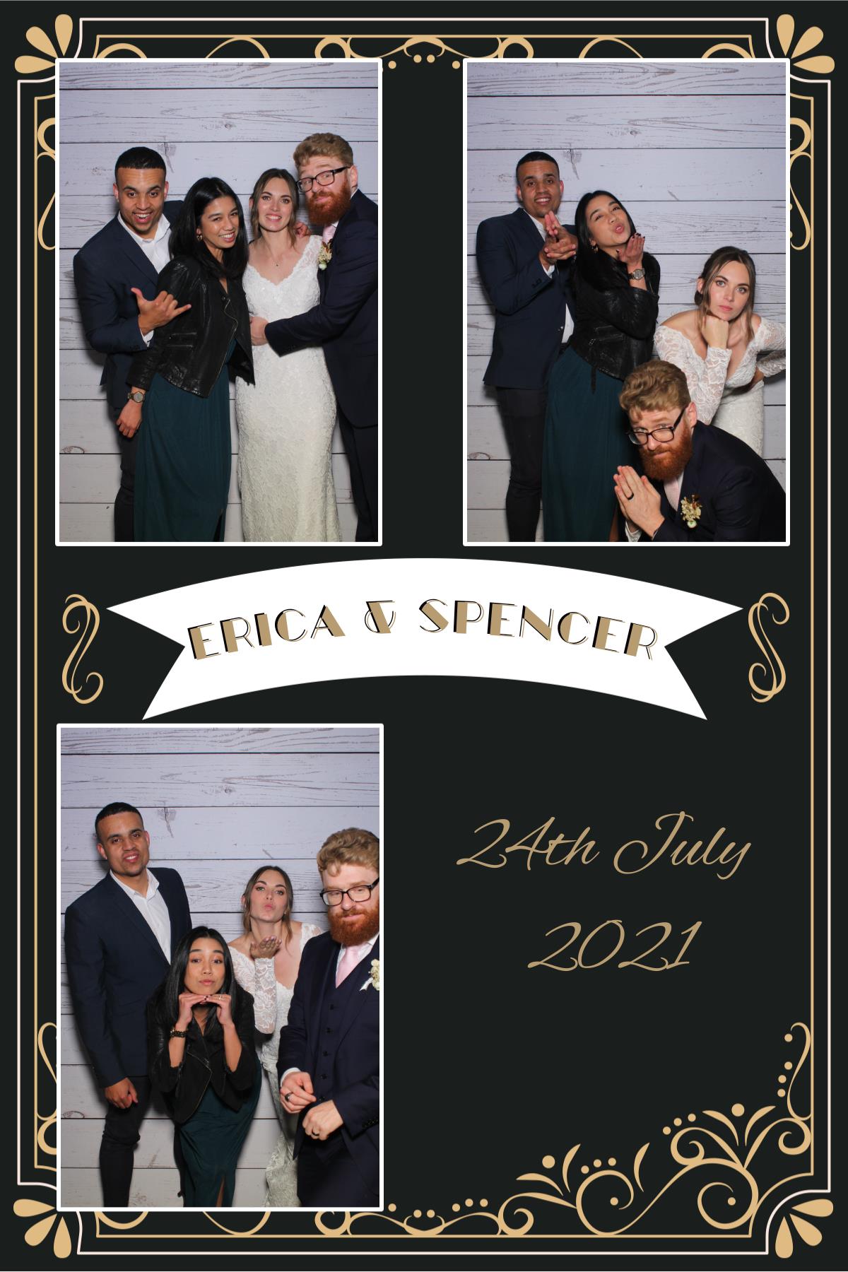 Erica & Spencer's wedding | View more photos from the event at gallery.photobooth.co.nz/u/SelfieCentral/Erica-Spencers-wedding