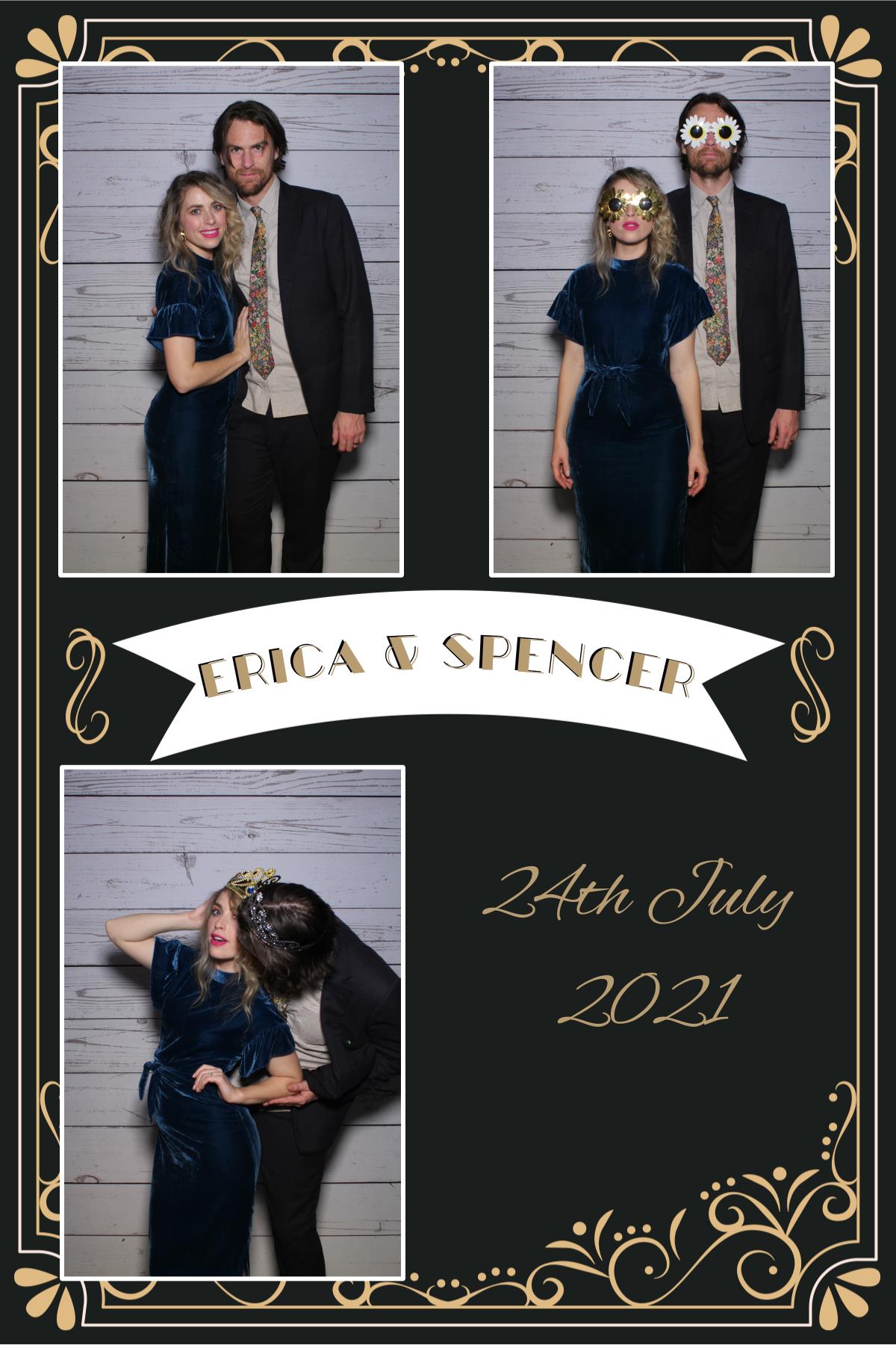 Erica & Spencer's wedding | View more photos from the event at gallery.photobooth.co.nz/u/SelfieCentral/Erica-Spencers-wedding