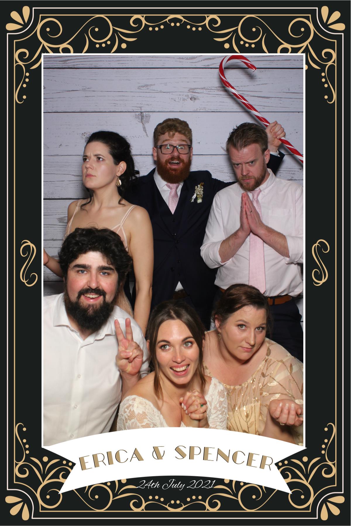 Erica & Spencer's wedding | View more photos from the event at gallery.photobooth.co.nz/u/SelfieCentral/Erica-Spencers-wedding