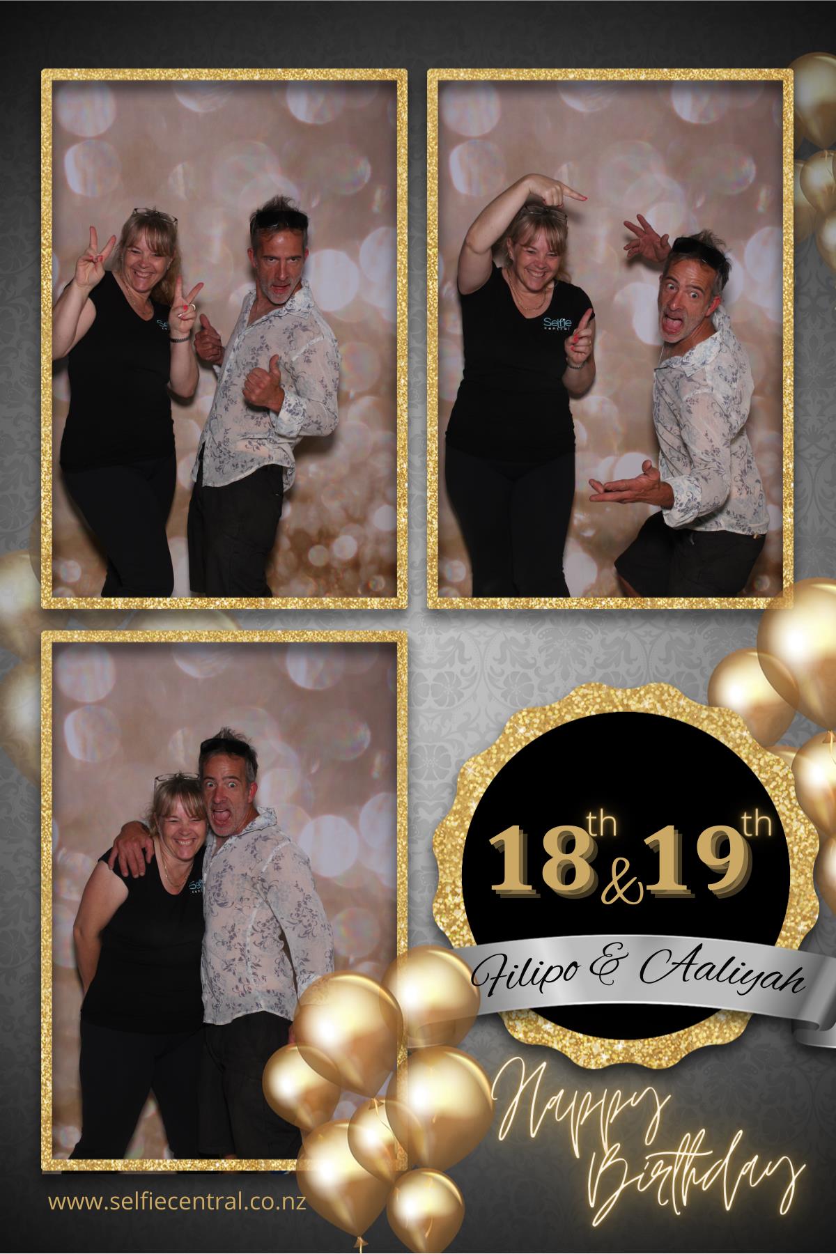 Filipo & Aaliyah's Birthday Party | View more photos from the event at gallery.photobooth.co.nz/u/SelfieCentral/Filipo-Aaliyahs-Birthday-Party