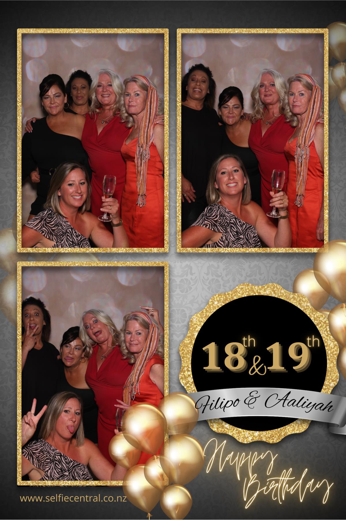 Filipo & Aaliyah's Birthday Party | View more photos from the event at gallery.photobooth.co.nz/u/SelfieCentral/Filipo-Aaliyahs-Birthday-Party