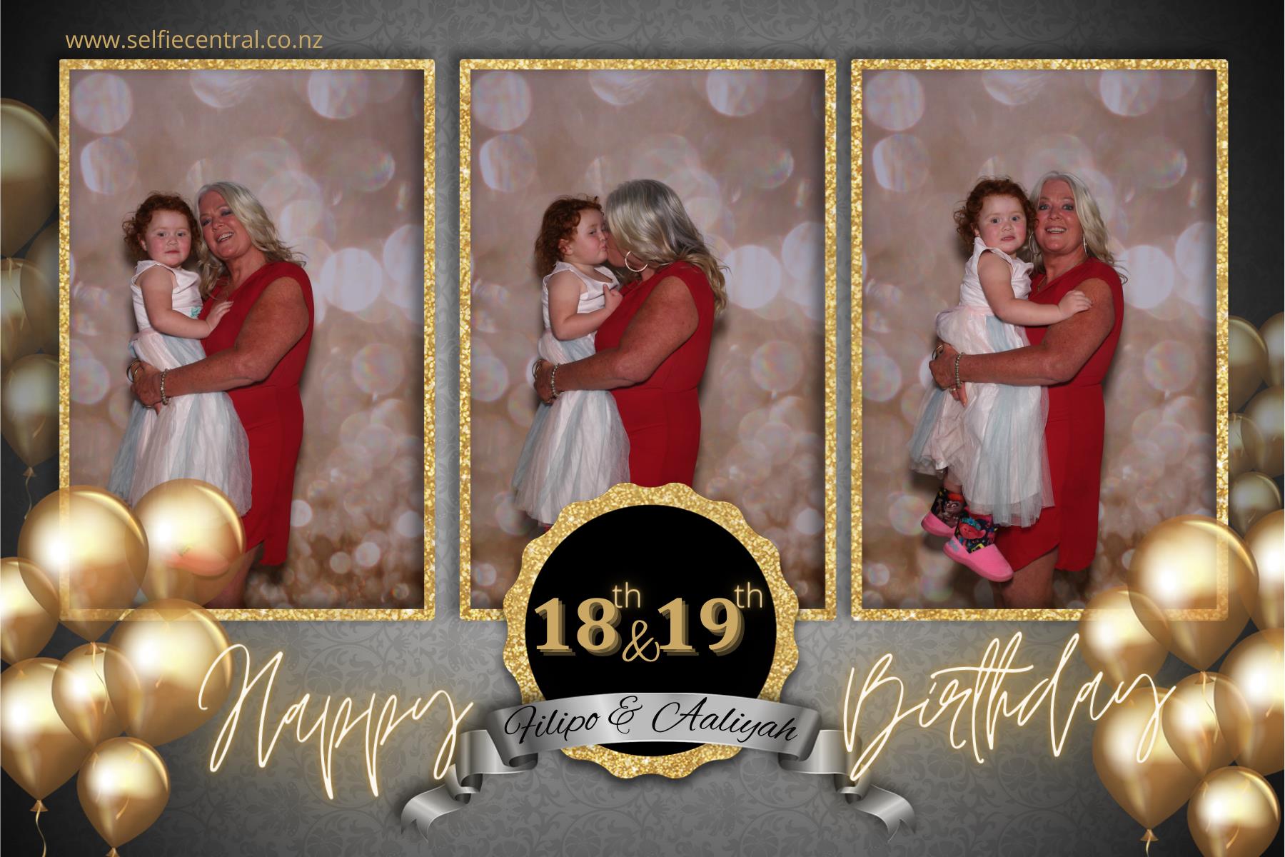 Filipo & Aaliyah's Birthday Party | View more photos from the event at gallery.photobooth.co.nz/u/SelfieCentral/Filipo-Aaliyahs-Birthday-Party