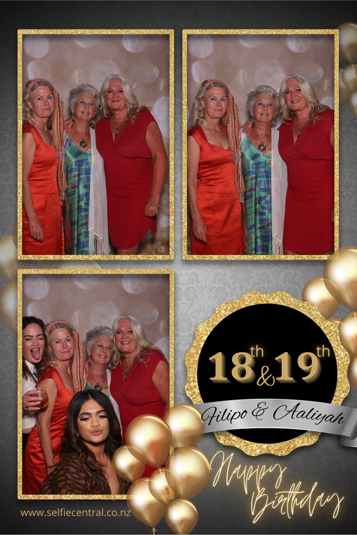 Filipo & Aaliyah's Birthday Party | View more photos from the event at gallery.photobooth.co.nz/u/SelfieCentral/Filipo-Aaliyahs-Birthday-Party