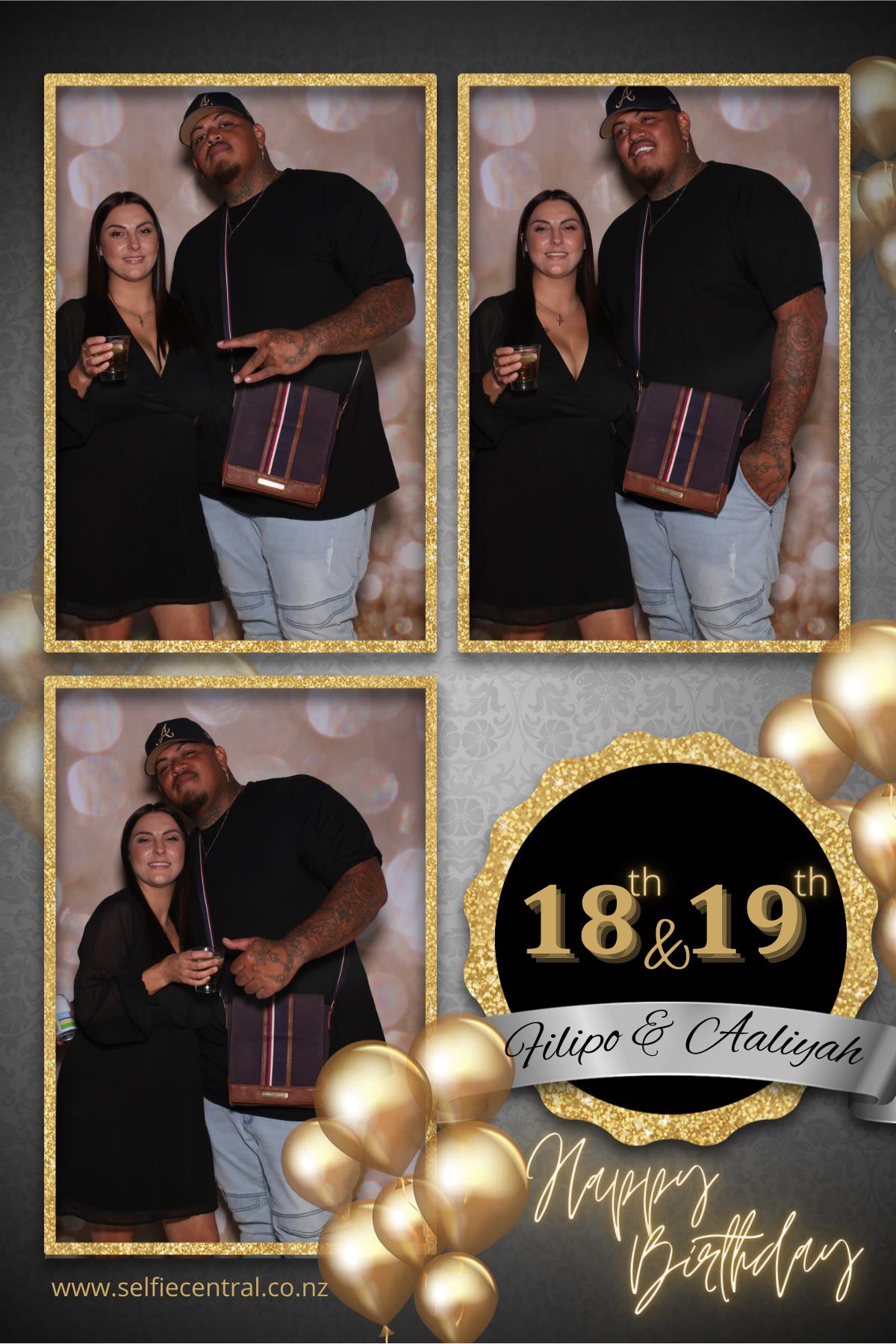 Filipo & Aaliyah's Birthday Party | View more photos from the event at gallery.photobooth.co.nz/u/SelfieCentral/Filipo-Aaliyahs-Birthday-Party