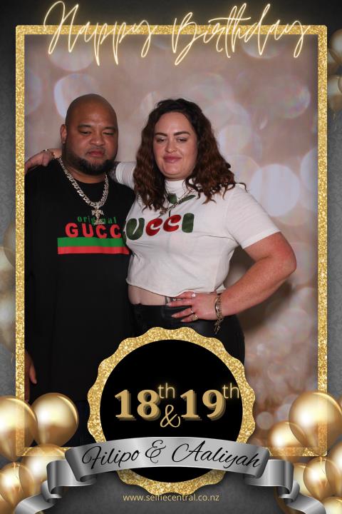 Filipo & Aaliyah's Birthday Party | View more photos from the event at gallery.photobooth.co.nz/u/SelfieCentral/Filipo-Aaliyahs-Birthday-Party