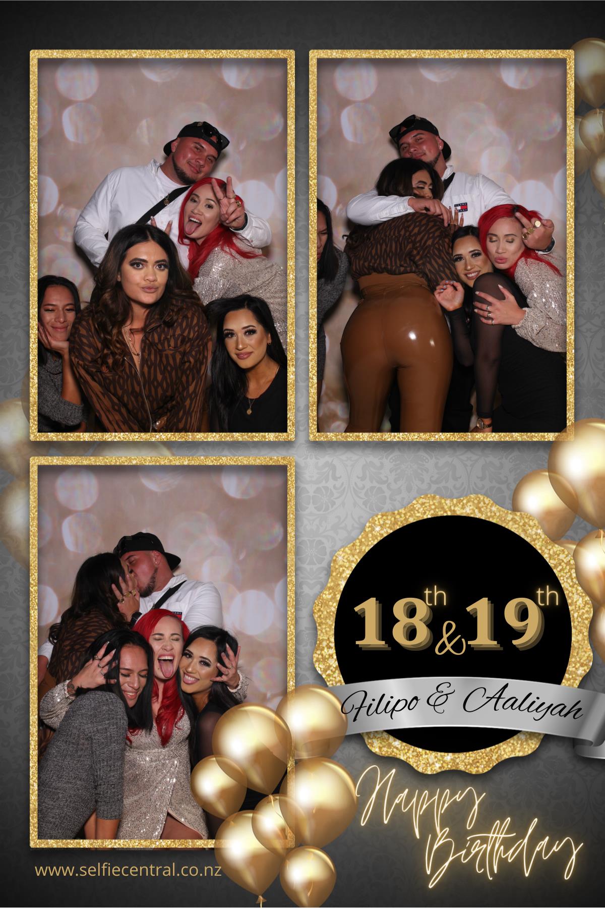 Filipo & Aaliyah's Birthday Party | View more photos from the event at gallery.photobooth.co.nz/u/SelfieCentral/Filipo-Aaliyahs-Birthday-Party