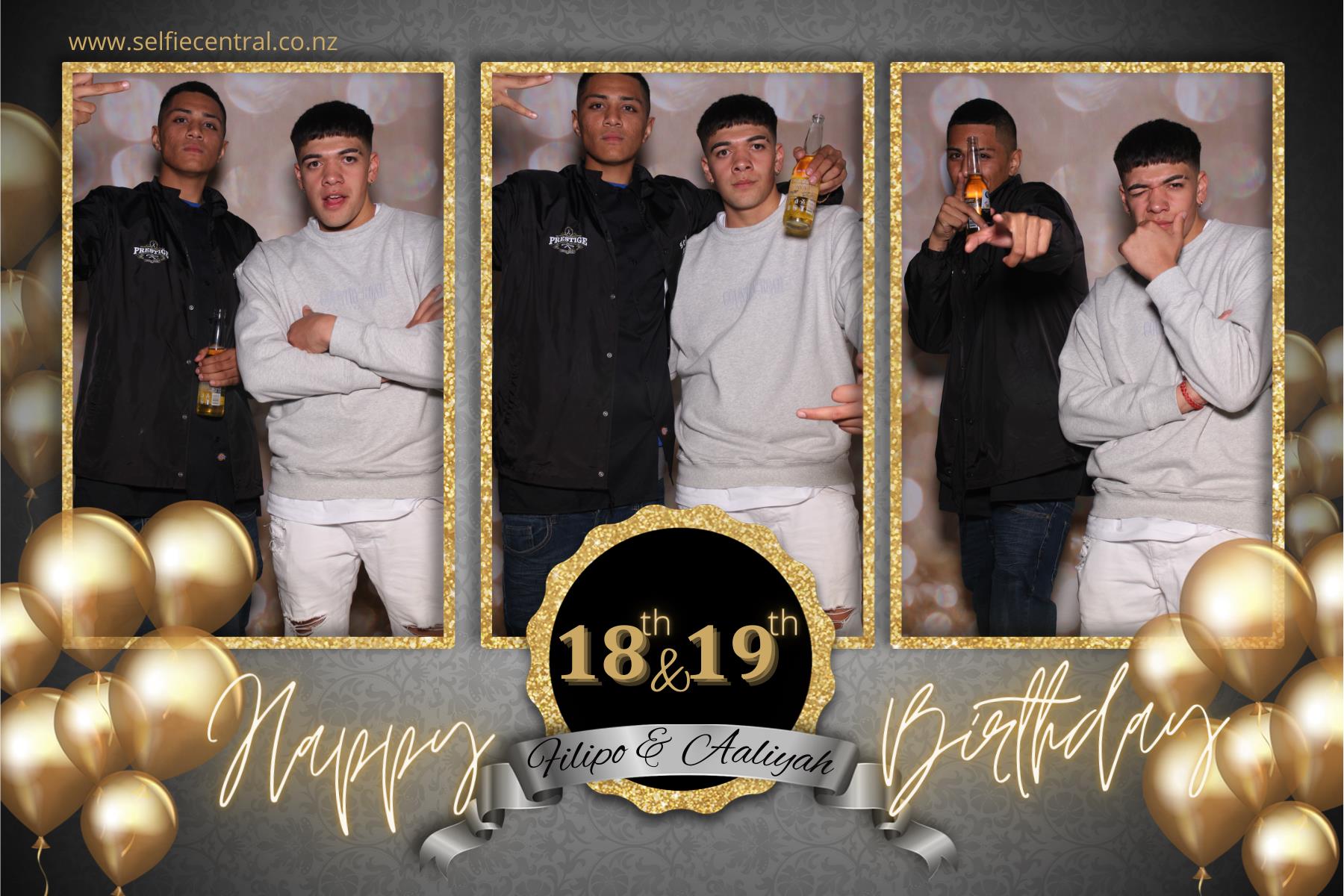 Filipo & Aaliyah's Birthday Party | View more photos from the event at gallery.photobooth.co.nz/u/SelfieCentral/Filipo-Aaliyahs-Birthday-Party