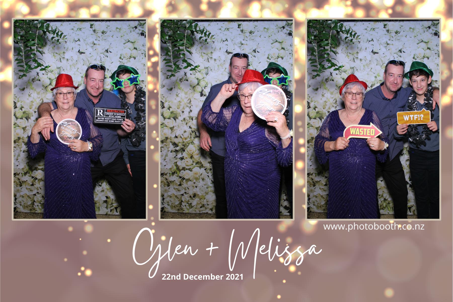 Glen & Mel's Wedding | View more photos from the event at gallery.photobooth.co.nz/u/SelfieCentral/Glen-Mels-Wedding