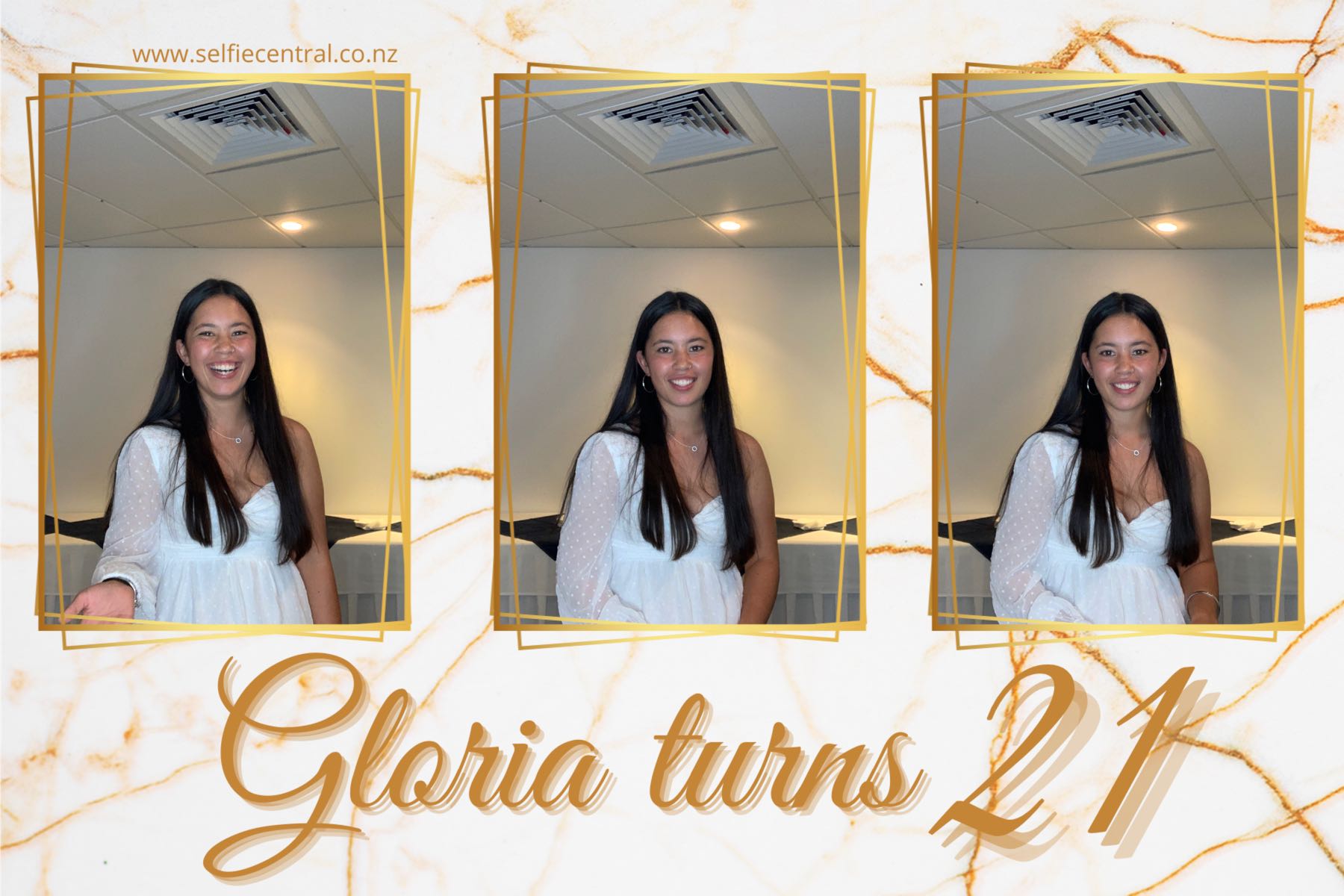 Gloria Turns 21 | View more photos from the event at gallery.photobooth.co.nz/u/SelfieCentral/Gloria-Turns-21