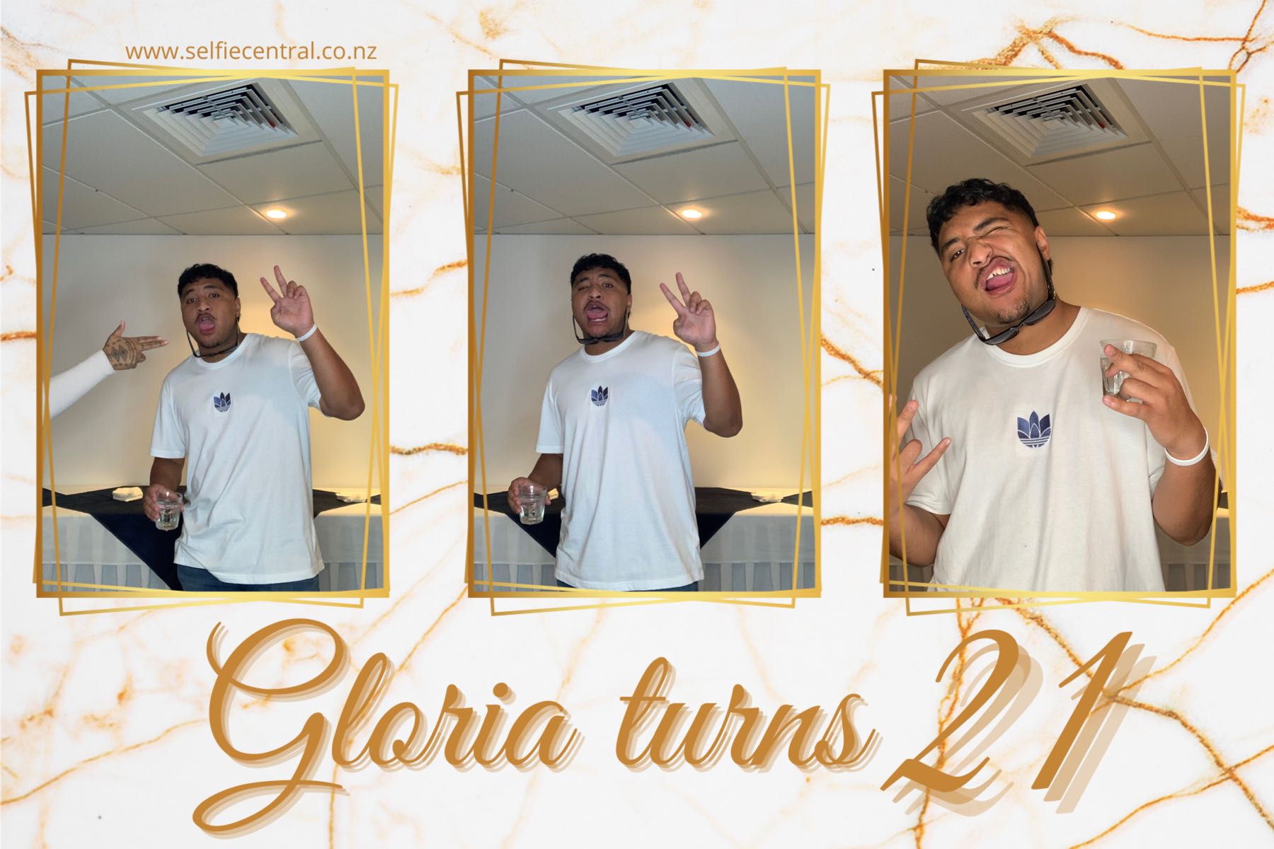 Gloria Turns 21 | View more photos from the event at gallery.photobooth.co.nz/u/SelfieCentral/Gloria-Turns-21