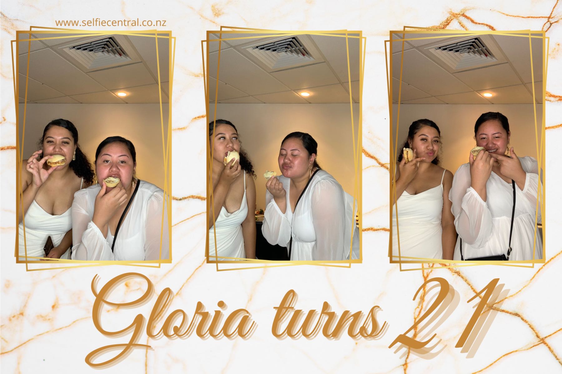Gloria Turns 21 | View more photos from the event at gallery.photobooth.co.nz/u/SelfieCentral/Gloria-Turns-21