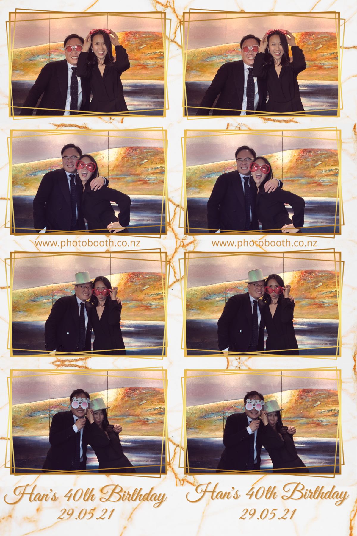 Han's 40th  | View more photos from the event at gallery.photobooth.co.nz/u/SelfieCentral/Hans-40th