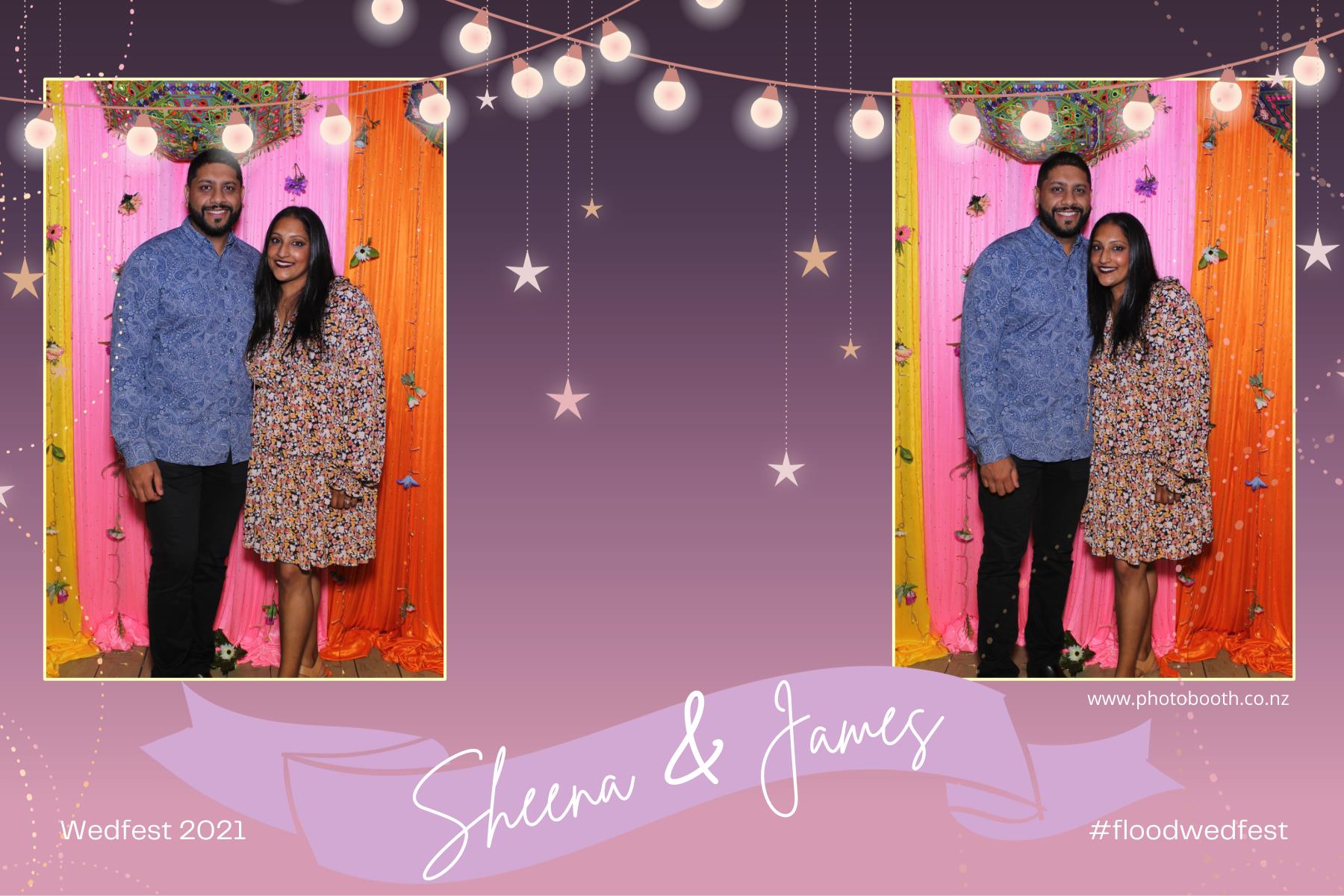 James and Sheena's Wedding | View more photos from the event at gallery.photobooth.co.nz/u/SelfieCentral/James-and-Sheenas-Wedding