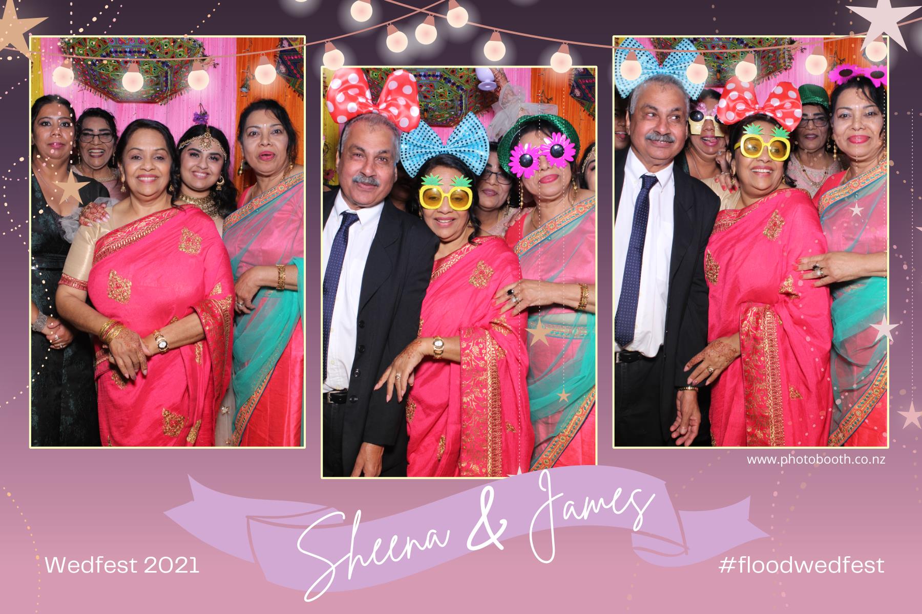 James and Sheena's Wedding | View more photos from the event at gallery.photobooth.co.nz/u/SelfieCentral/James-and-Sheenas-Wedding