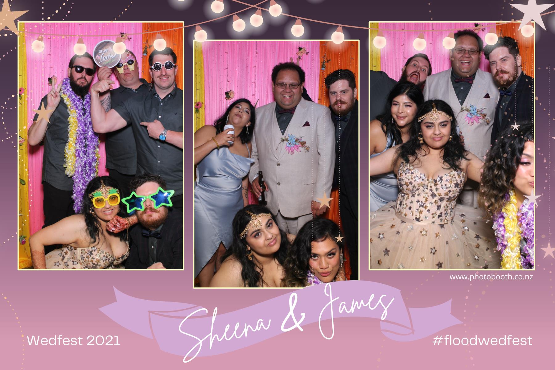 James and Sheena's Wedding | View more photos from the event at gallery.photobooth.co.nz/u/SelfieCentral/James-and-Sheenas-Wedding