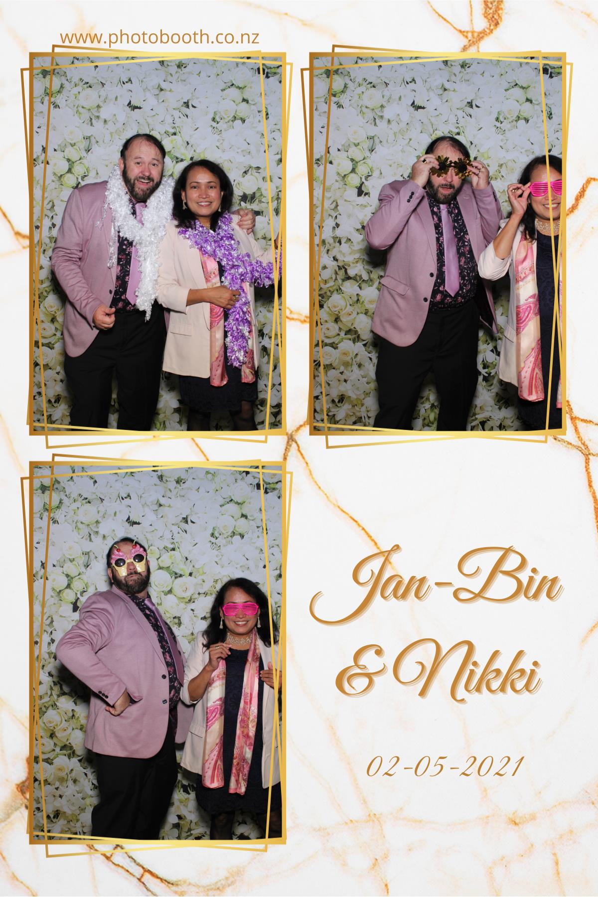 Jan-Bin & Nikki's Wedding | View more photos from the event at gallery.photobooth.co.nz/u/SelfieCentral/Jan-Bin-Nikkis-Wedding