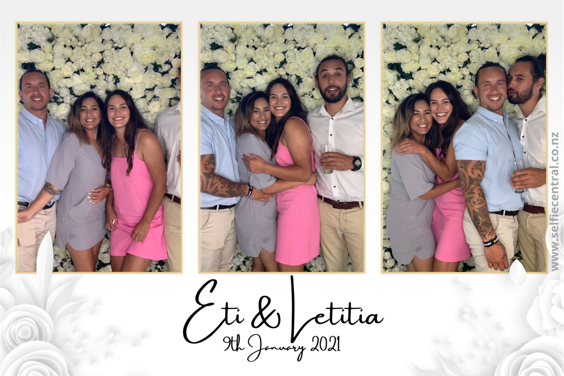 Letitia & Eti's Big Day | View more photos from the event at gallery.photobooth.co.nz/u/SelfieCentral/Letitia-Etis-Big-Day