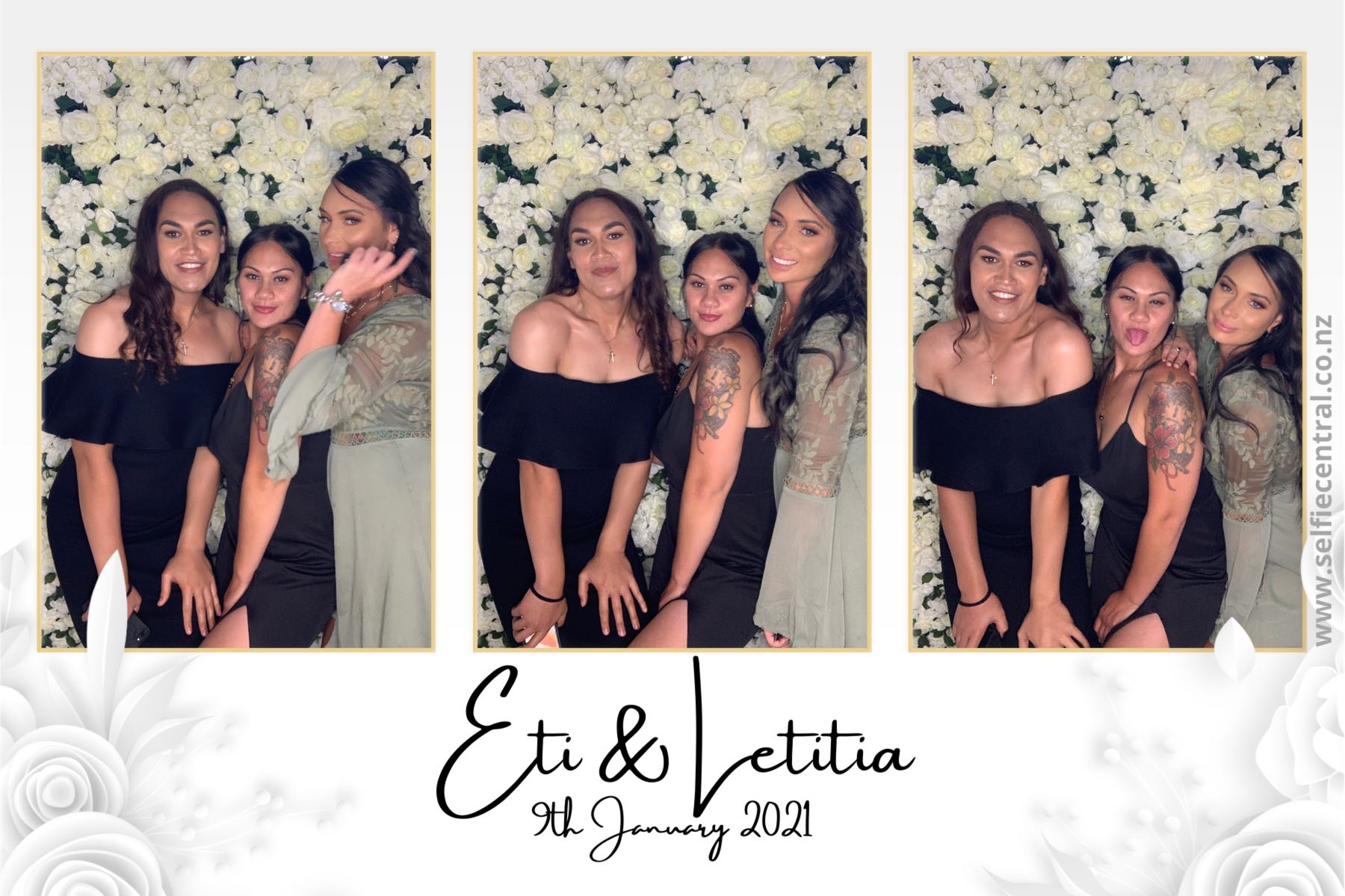 Letitia & Eti's Big Day | View more photos from the event at gallery.photobooth.co.nz/u/SelfieCentral/Letitia-Etis-Big-Day