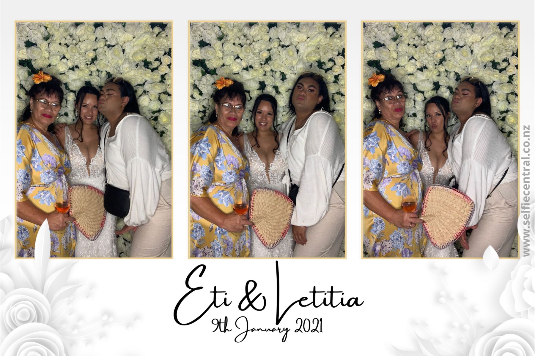 Letitia & Eti's Big Day | View more photos from the event at gallery.photobooth.co.nz/u/SelfieCentral/Letitia-Etis-Big-Day
