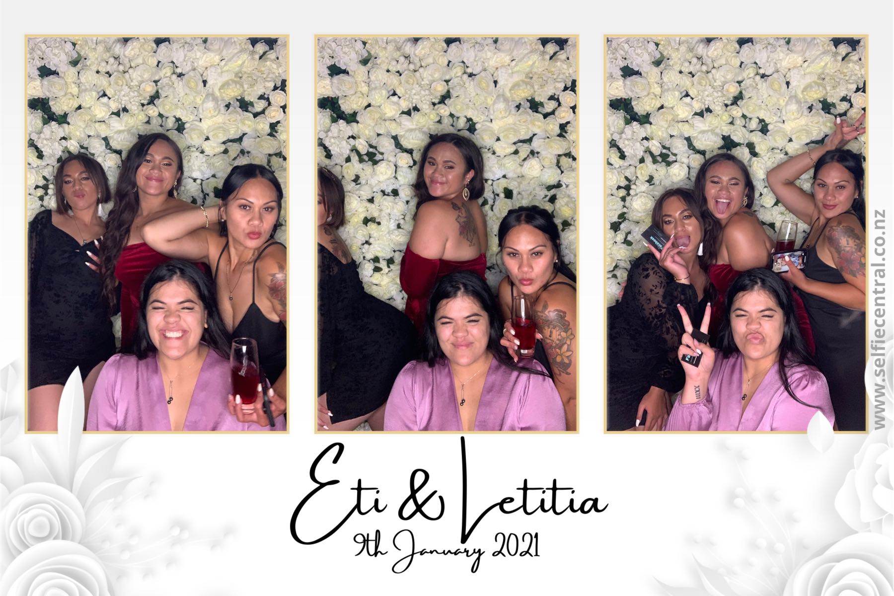 Letitia & Eti's Big Day | View more photos from the event at gallery.photobooth.co.nz/u/SelfieCentral/Letitia-Etis-Big-Day