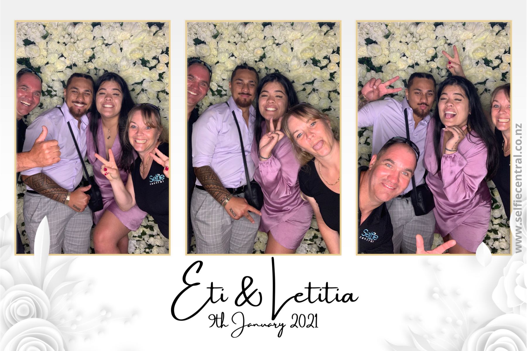 Letitia & Eti's Big Day | View more photos from the event at gallery.photobooth.co.nz/u/SelfieCentral/Letitia-Etis-Big-Day