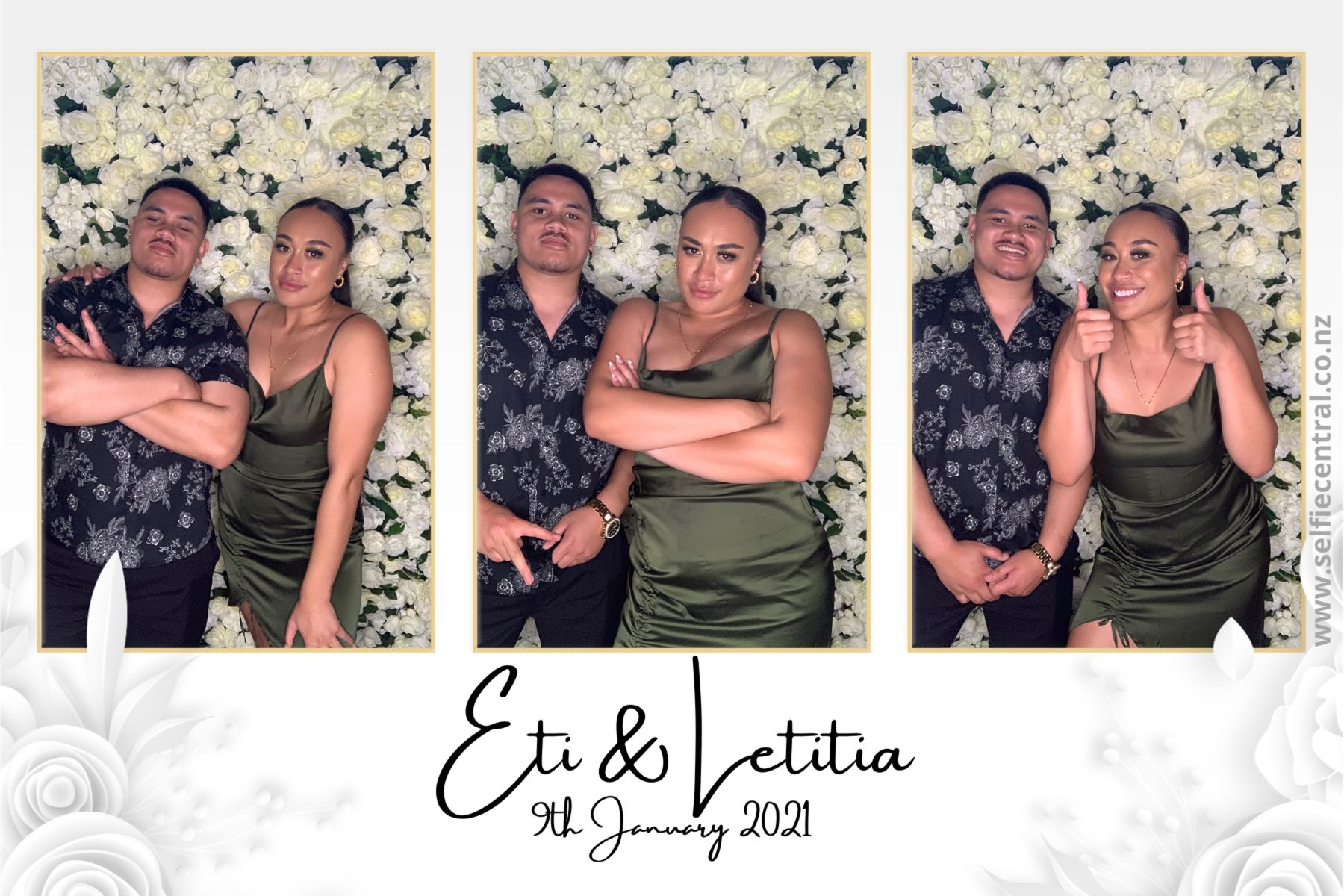 Letitia & Eti's Big Day | View more photos from the event at gallery.photobooth.co.nz/u/SelfieCentral/Letitia-Etis-Big-Day