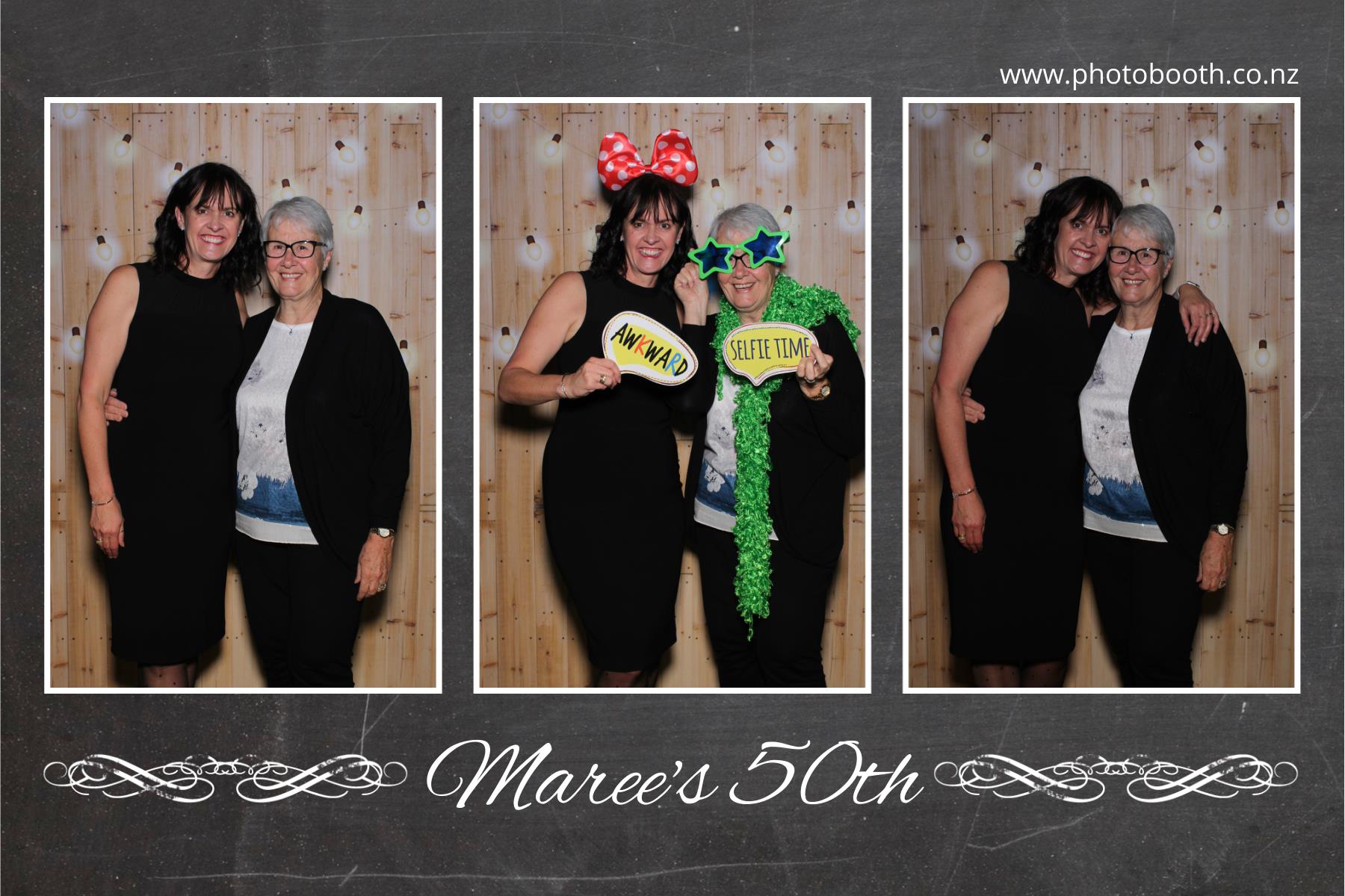 Maree's 50th | View more photos from the event at gallery.photobooth.co.nz/u/SelfieCentral/Marees-50th