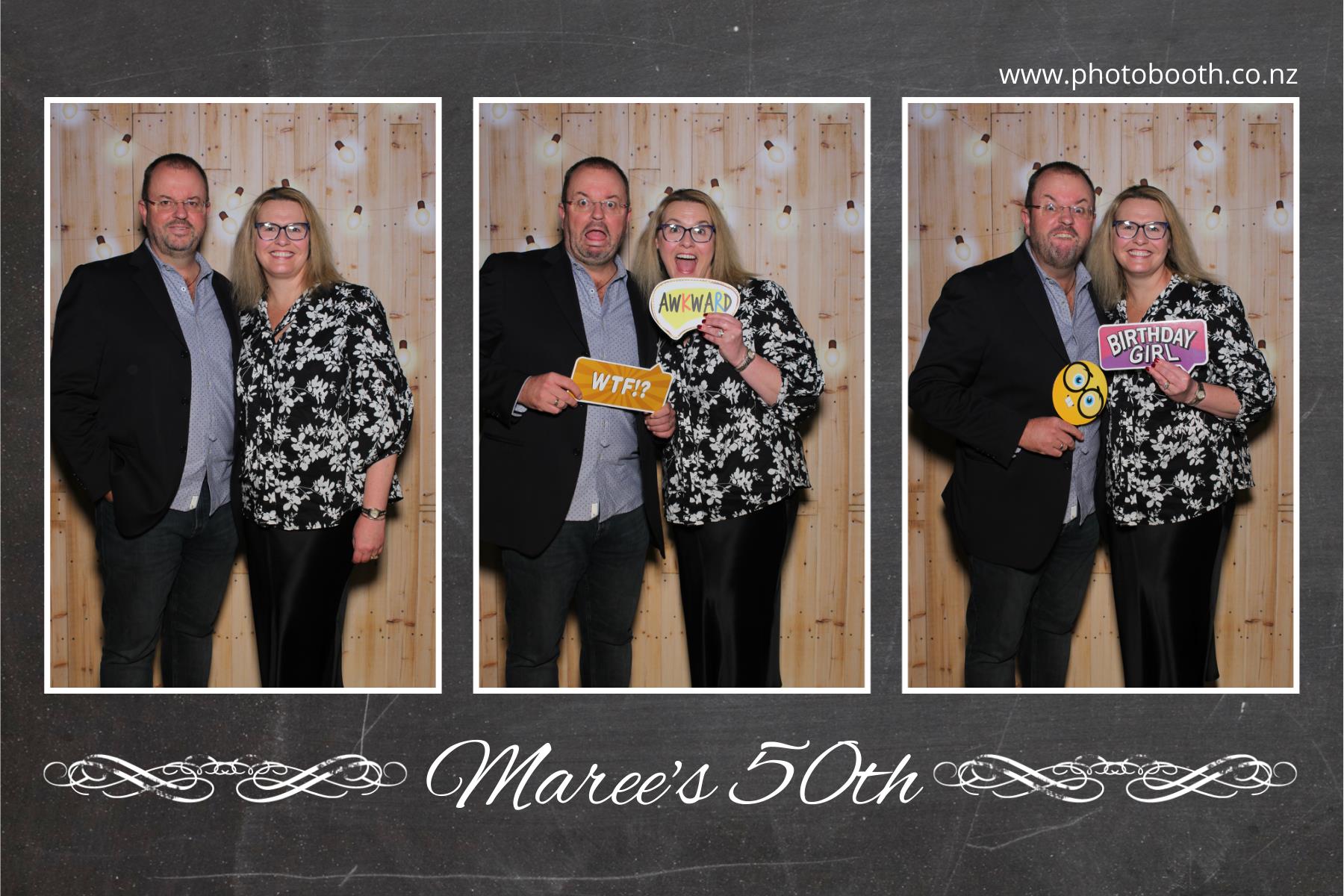 Maree's 50th | View more photos from the event at gallery.photobooth.co.nz/u/SelfieCentral/Marees-50th