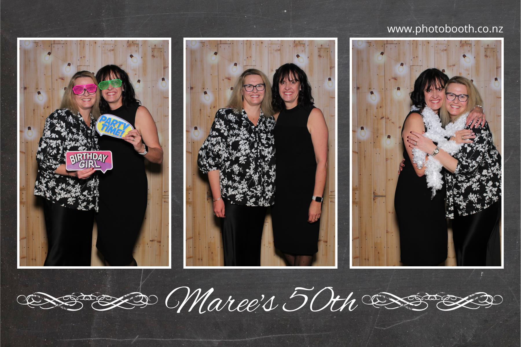 Maree's 50th | View more photos from the event at gallery.photobooth.co.nz/u/SelfieCentral/Marees-50th