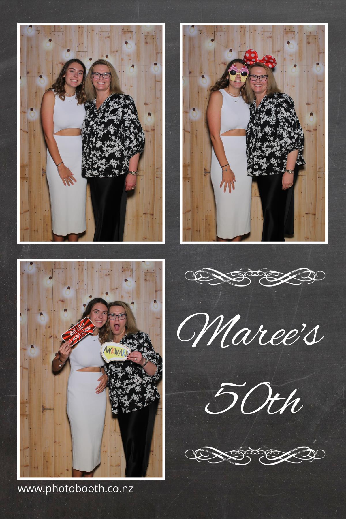 Maree's 50th | View more photos from the event at gallery.photobooth.co.nz/u/SelfieCentral/Marees-50th