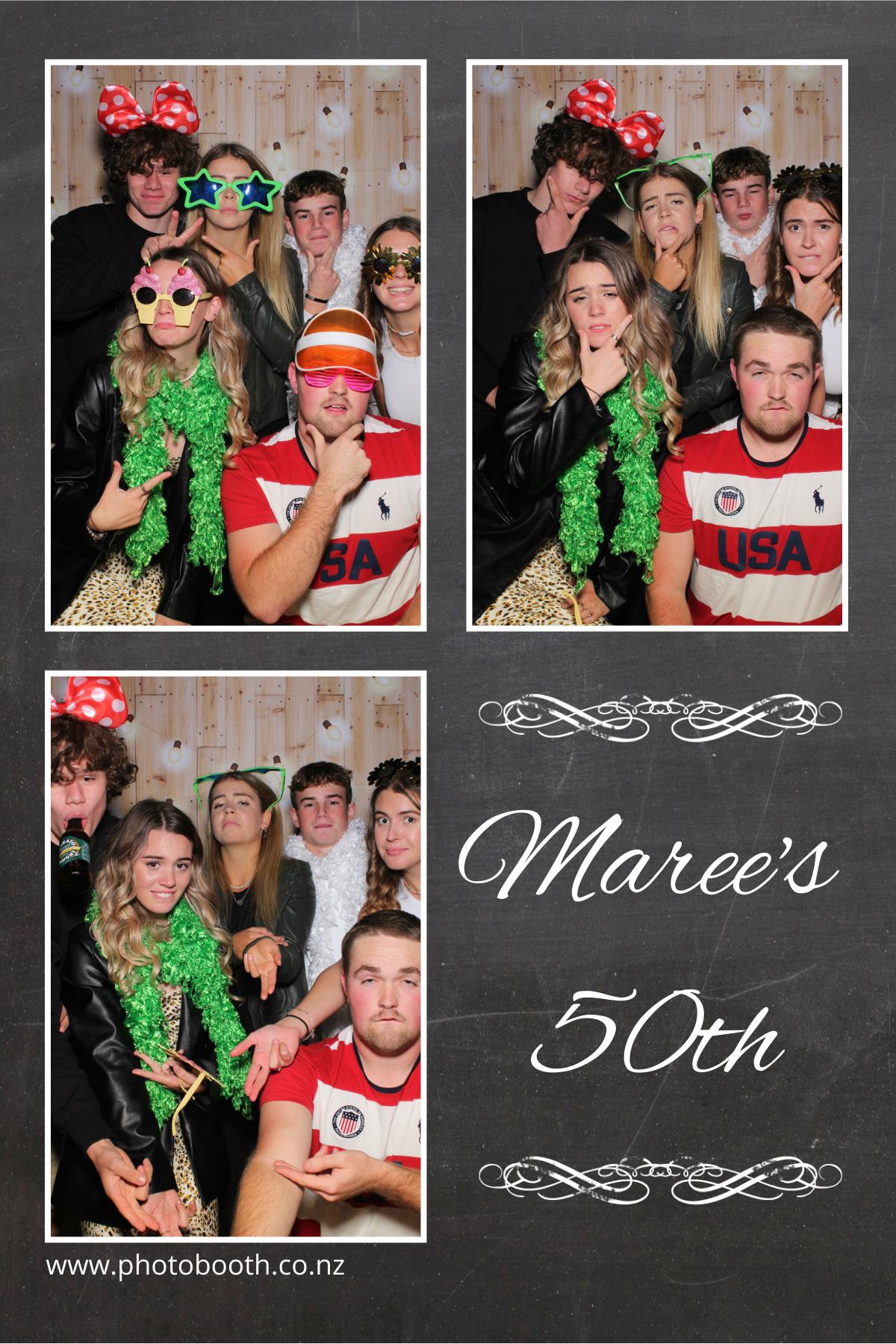 Maree's 50th | View more photos from the event at gallery.photobooth.co.nz/u/SelfieCentral/Marees-50th