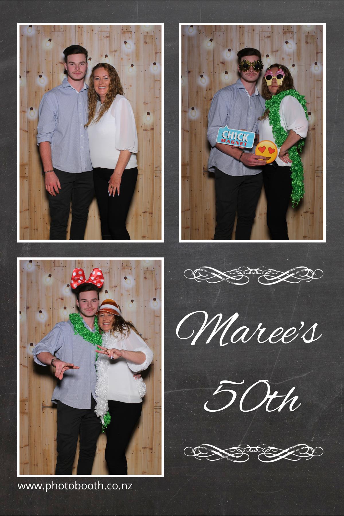 Maree's 50th | View more photos from the event at gallery.photobooth.co.nz/u/SelfieCentral/Marees-50th