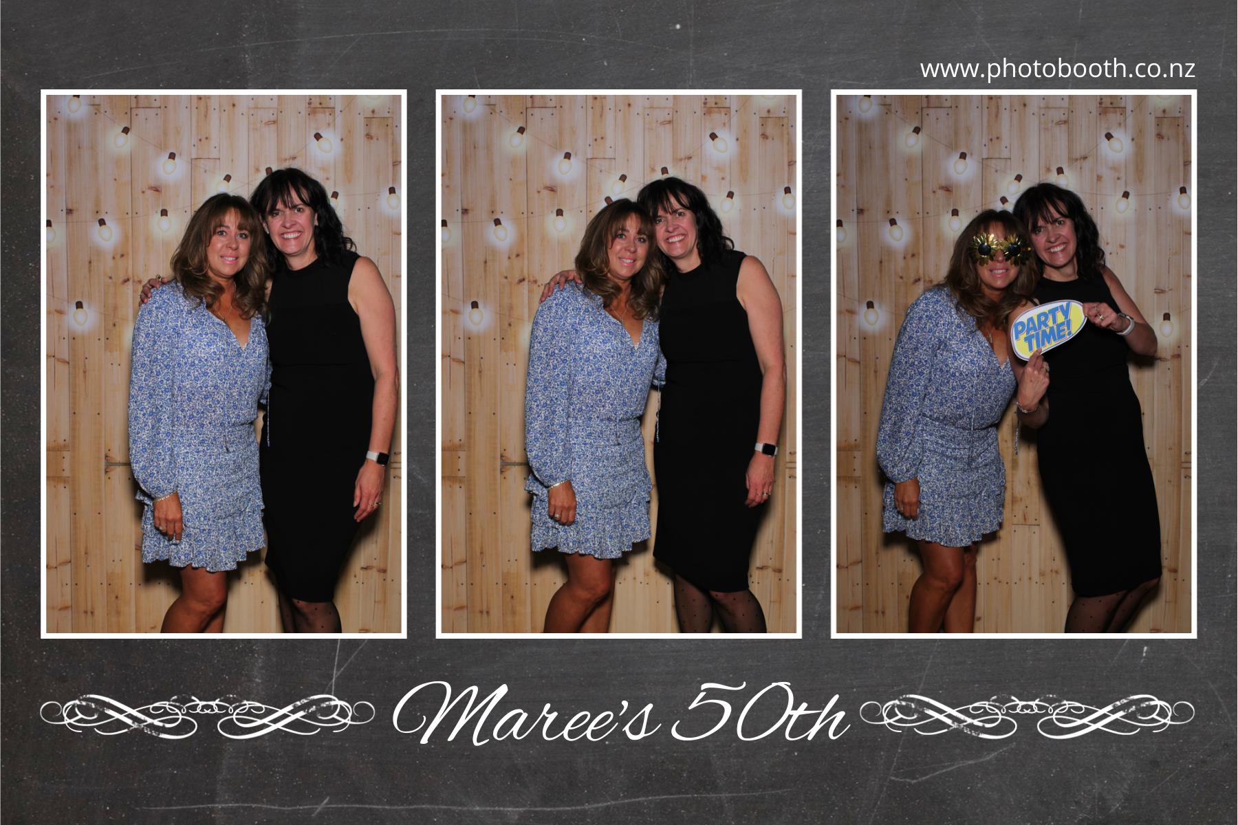 Maree's 50th | View more photos from the event at gallery.photobooth.co.nz/u/SelfieCentral/Marees-50th