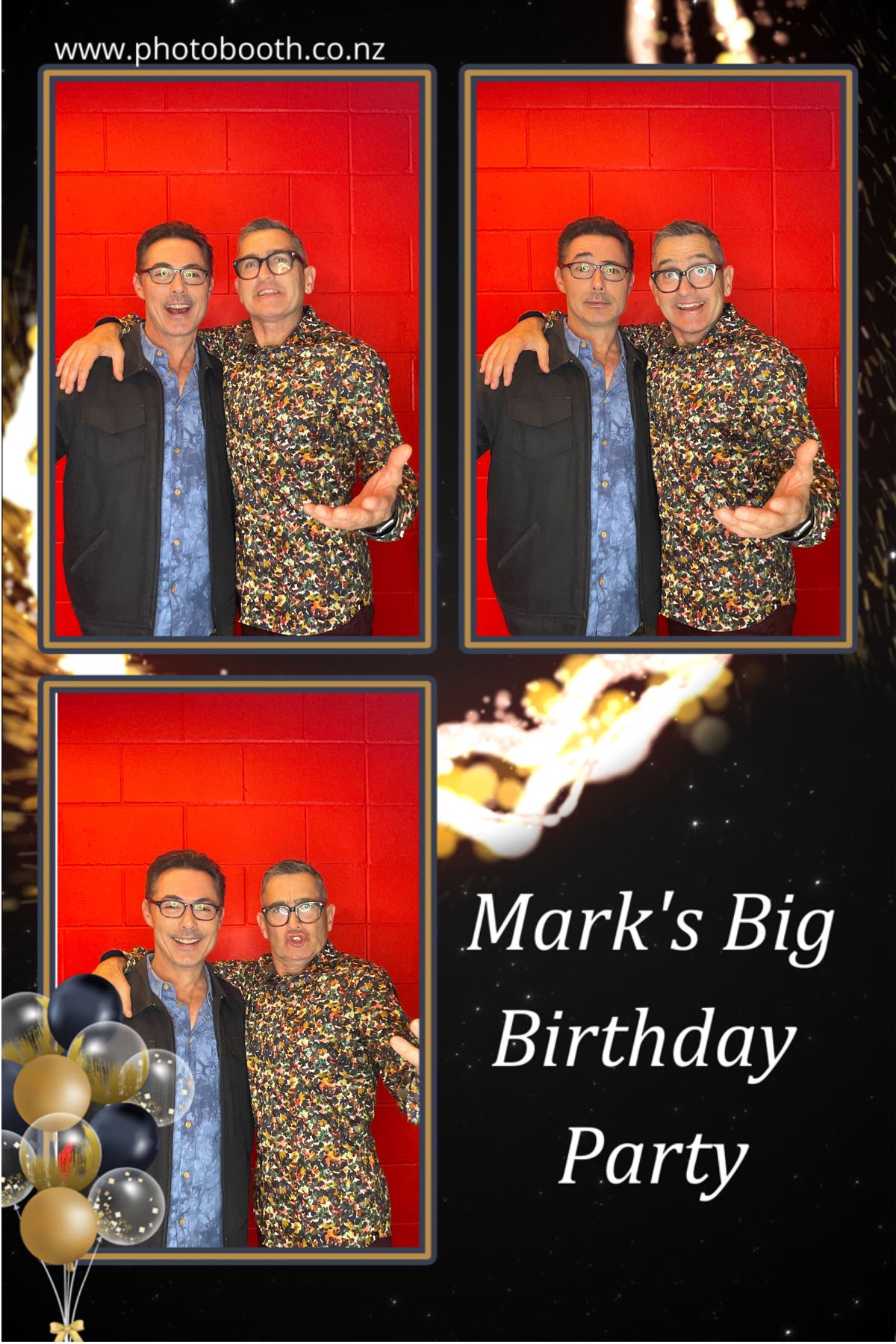 Mark's Big Birthday | View more photos from the event at gallery.photobooth.co.nz/u/SelfieCentral/Marks-Big-Birthday