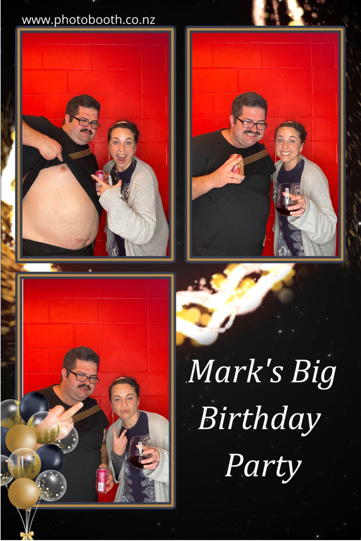 Mark's Big Birthday | View more photos from the event at gallery.photobooth.co.nz/u/SelfieCentral/Marks-Big-Birthday