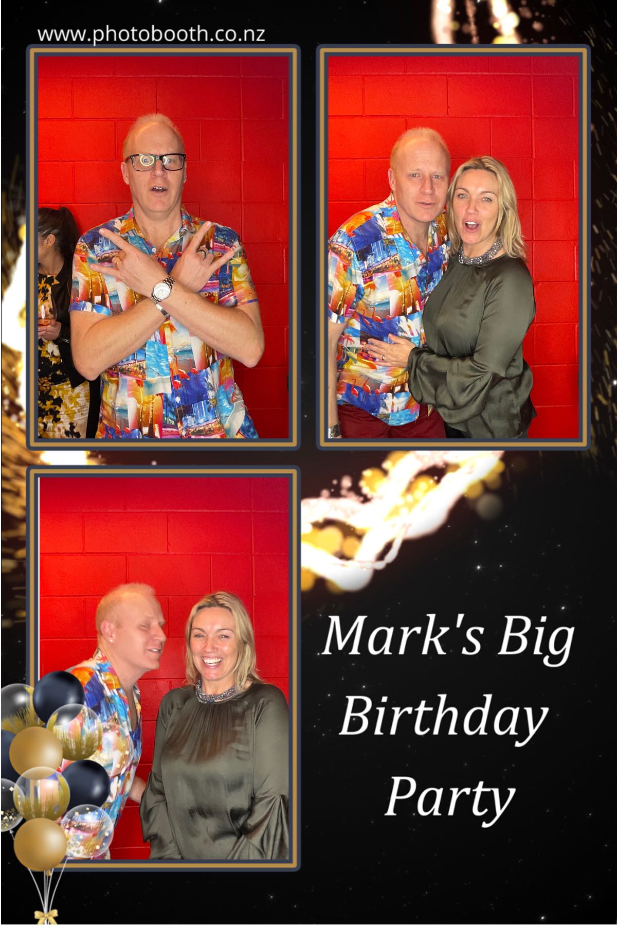 Mark's Big Birthday | View more photos from the event at gallery.photobooth.co.nz/u/SelfieCentral/Marks-Big-Birthday