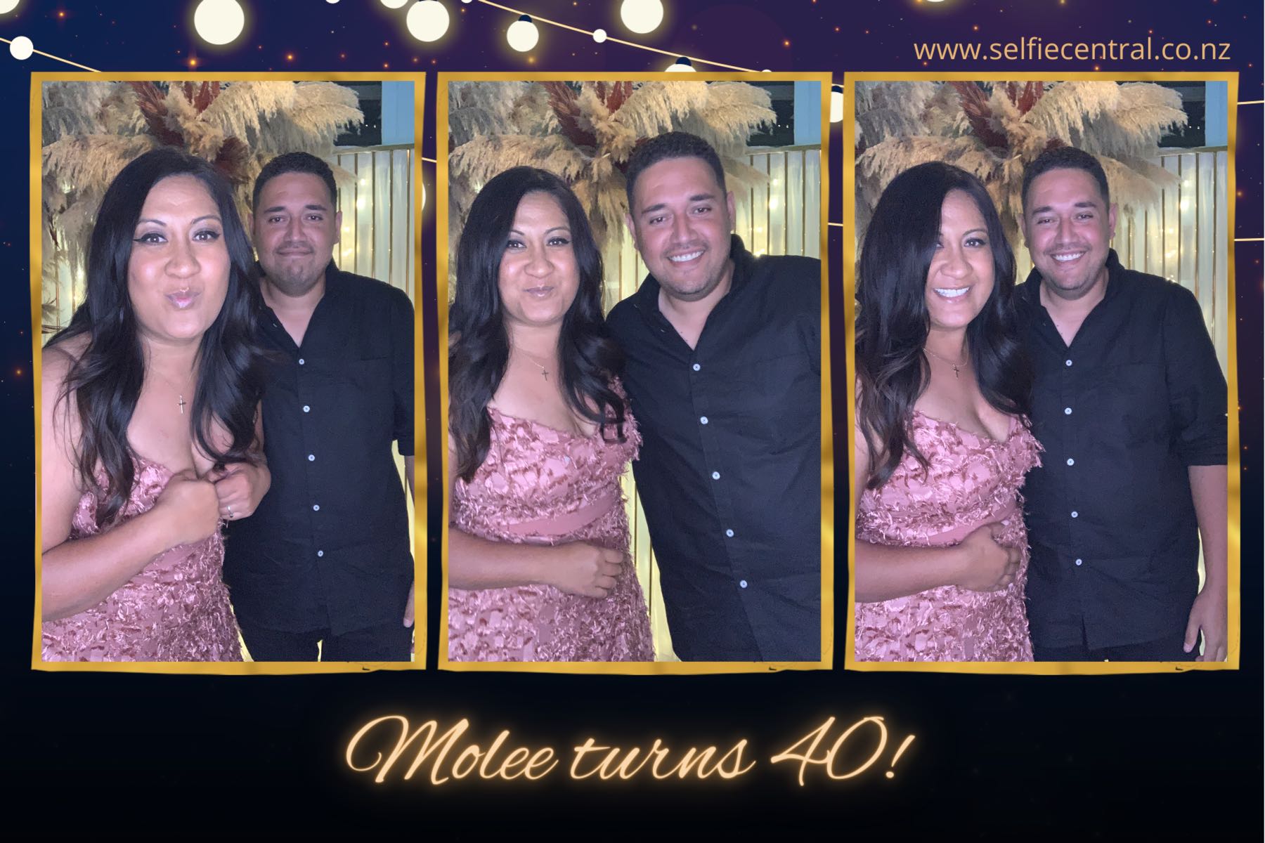 Molee's 40th Party | View more photos from the event at gallery.photobooth.co.nz/u/SelfieCentral/Molees-40th-Party
