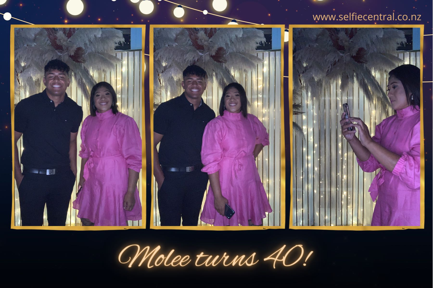 Molee's 40th Party | View more photos from the event at gallery.photobooth.co.nz/u/SelfieCentral/Molees-40th-Party