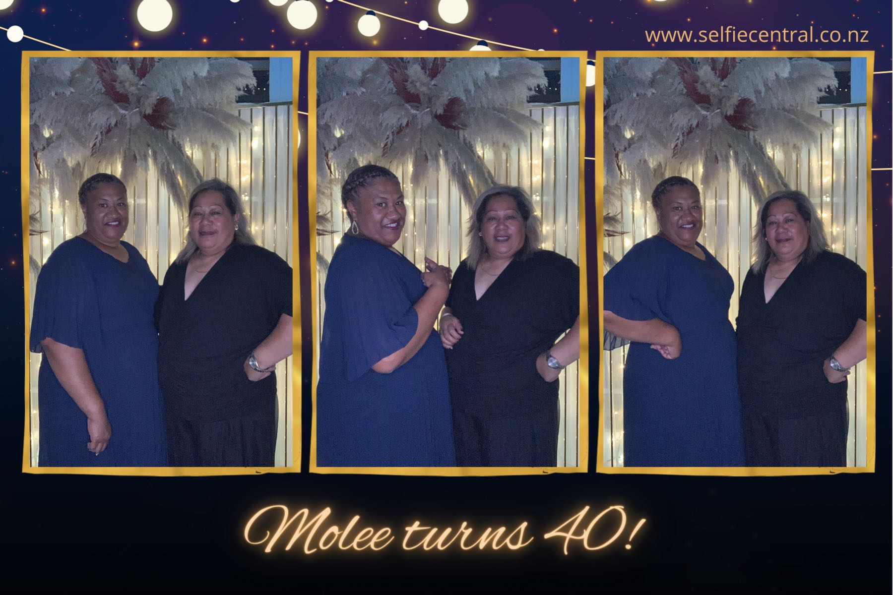 Molee's 40th Party | View more photos from the event at gallery.photobooth.co.nz/u/SelfieCentral/Molees-40th-Party