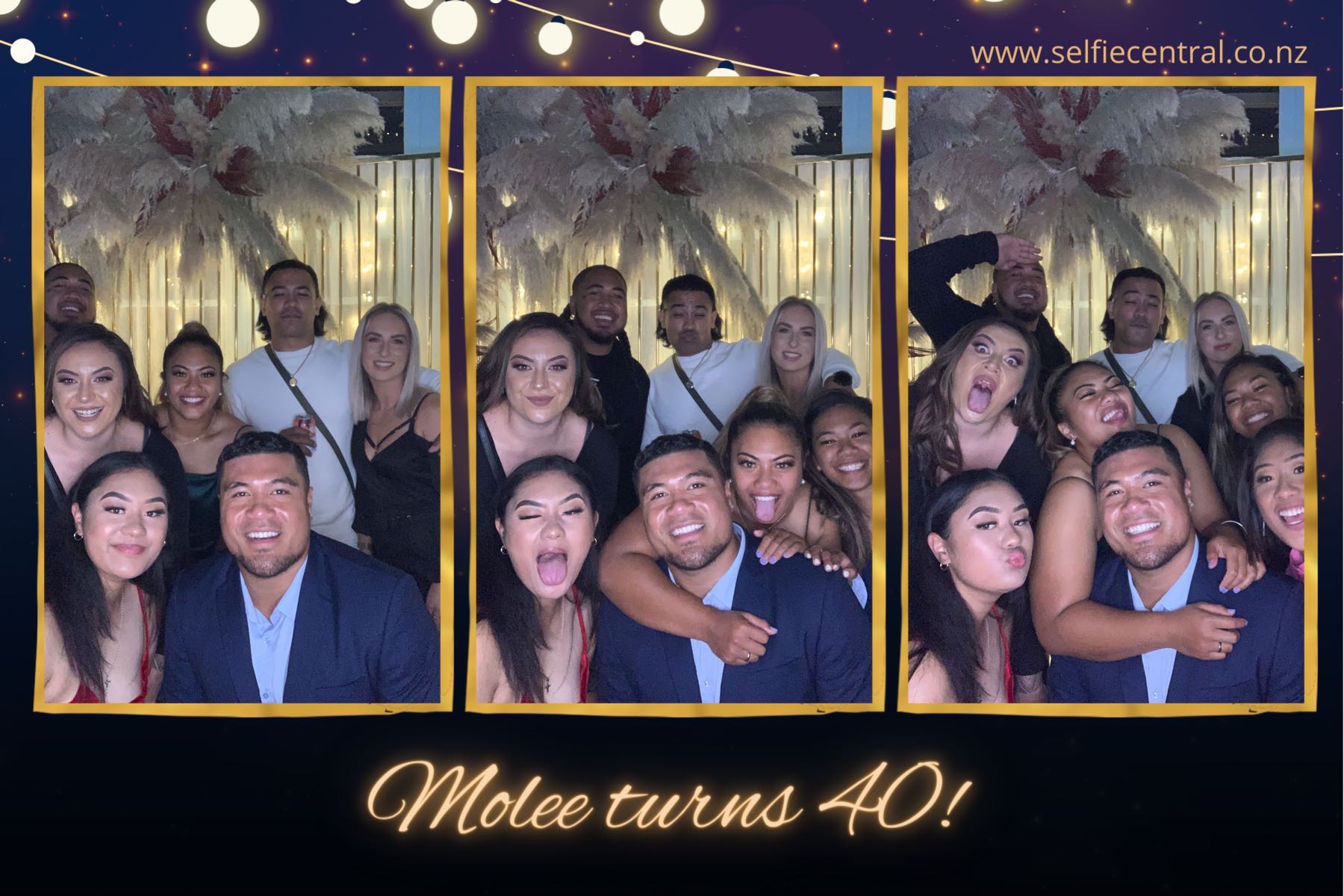 Molee's 40th Party | View more photos from the event at gallery.photobooth.co.nz/u/SelfieCentral/Molees-40th-Party