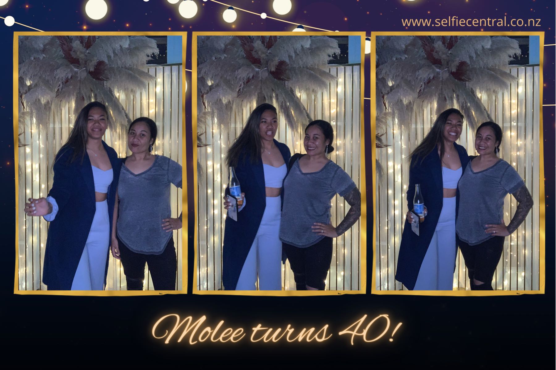 Molee's 40th Party | View more photos from the event at gallery.photobooth.co.nz/u/SelfieCentral/Molees-40th-Party