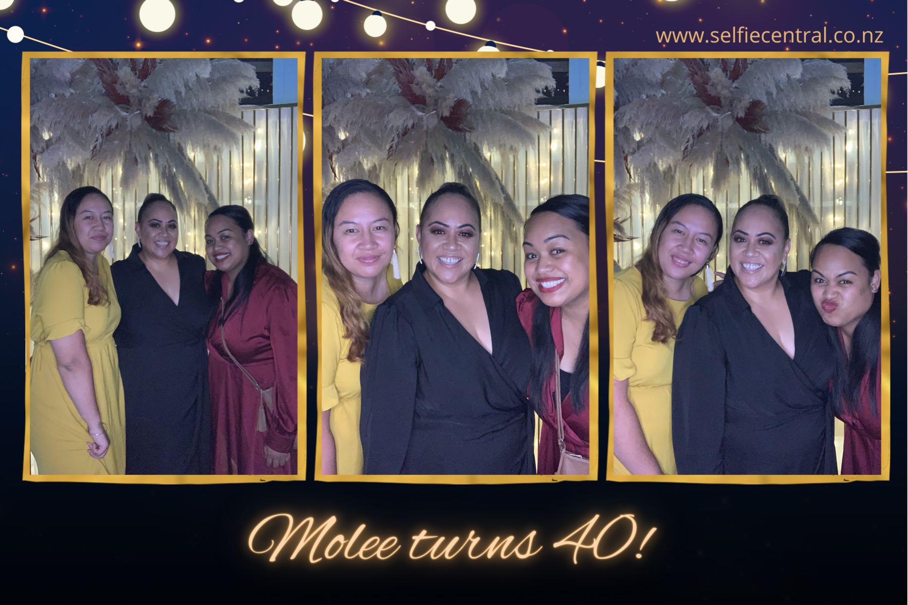 Molee's 40th Party | View more photos from the event at gallery.photobooth.co.nz/u/SelfieCentral/Molees-40th-Party