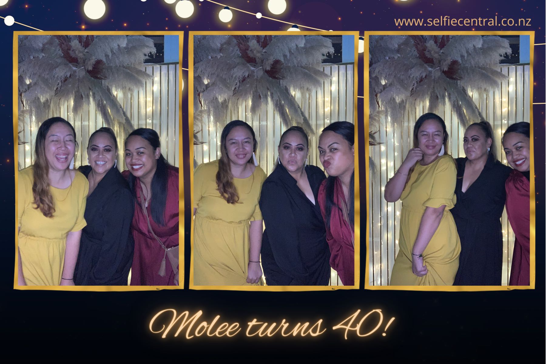 Molee's 40th Party | View more photos from the event at gallery.photobooth.co.nz/u/SelfieCentral/Molees-40th-Party
