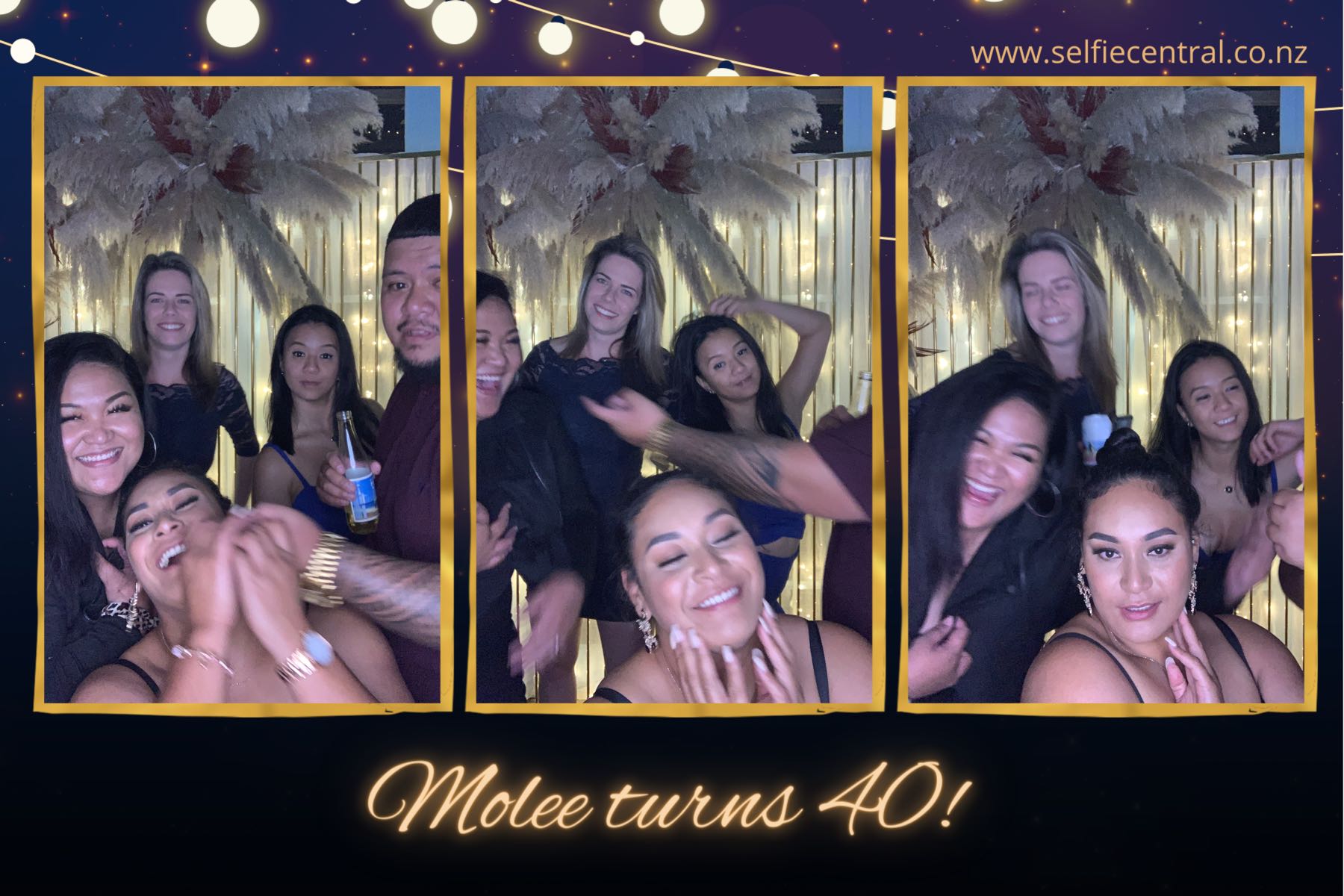 Molee's 40th Party | View more photos from the event at gallery.photobooth.co.nz/u/SelfieCentral/Molees-40th-Party