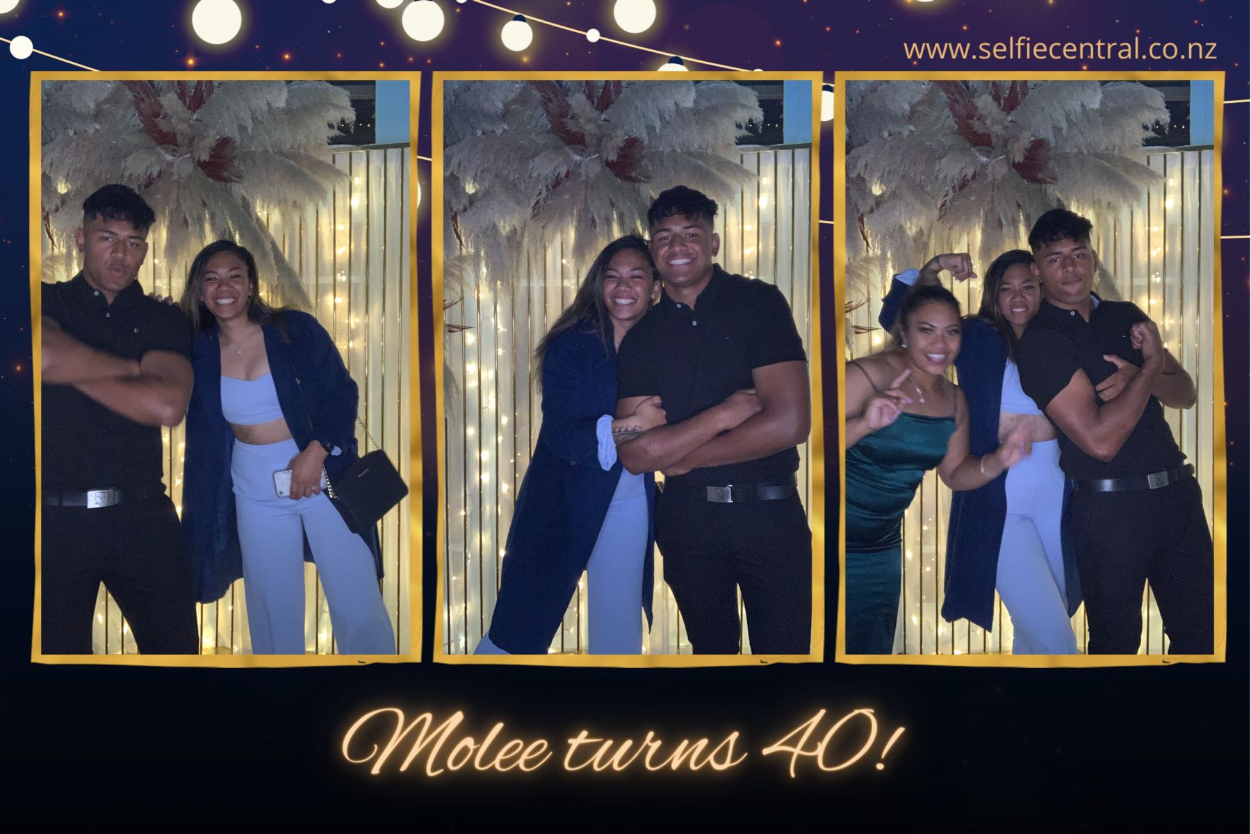 Molee's 40th Party | View more photos from the event at gallery.photobooth.co.nz/u/SelfieCentral/Molees-40th-Party