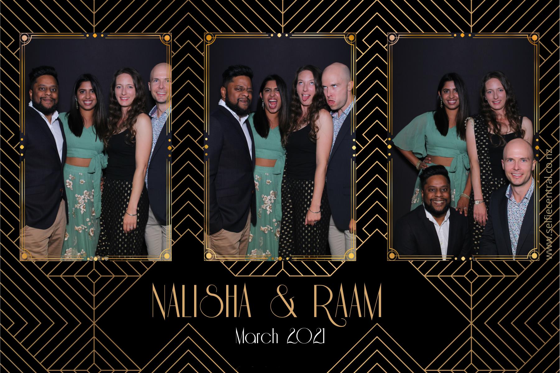 Nalisha and Raam's Wedding | View more photos from the event at gallery.photobooth.co.nz/u/SelfieCentral/Nalisha-and-Raams-Wedding