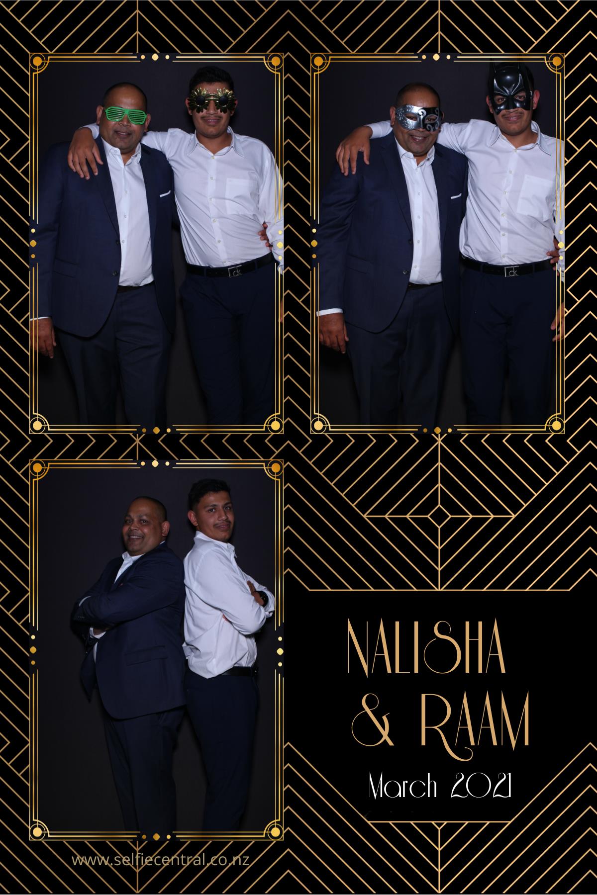 Nalisha and Raam's Wedding | View more photos from the event at gallery.photobooth.co.nz/u/SelfieCentral/Nalisha-and-Raams-Wedding