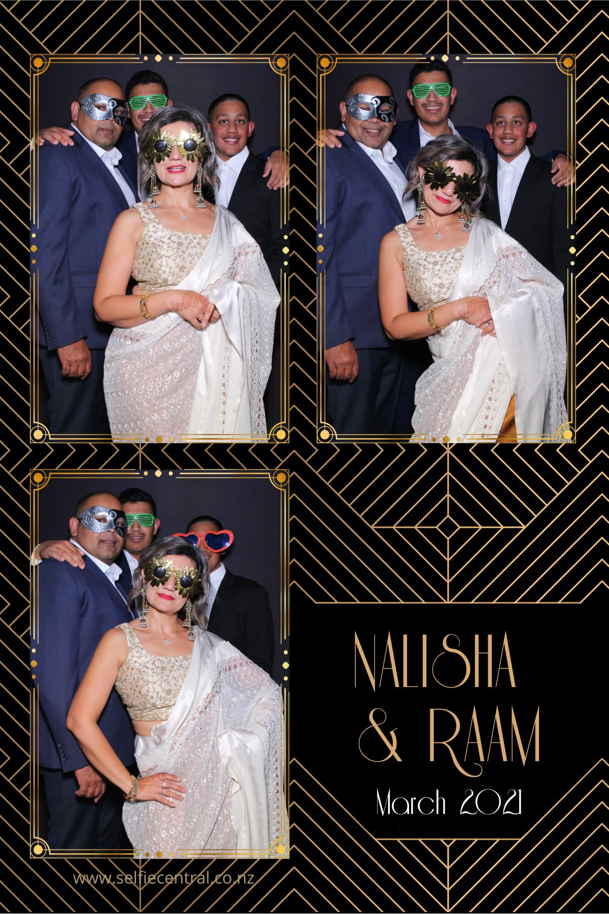 Nalisha and Raam's Wedding | View more photos from the event at gallery.photobooth.co.nz/u/SelfieCentral/Nalisha-and-Raams-Wedding
