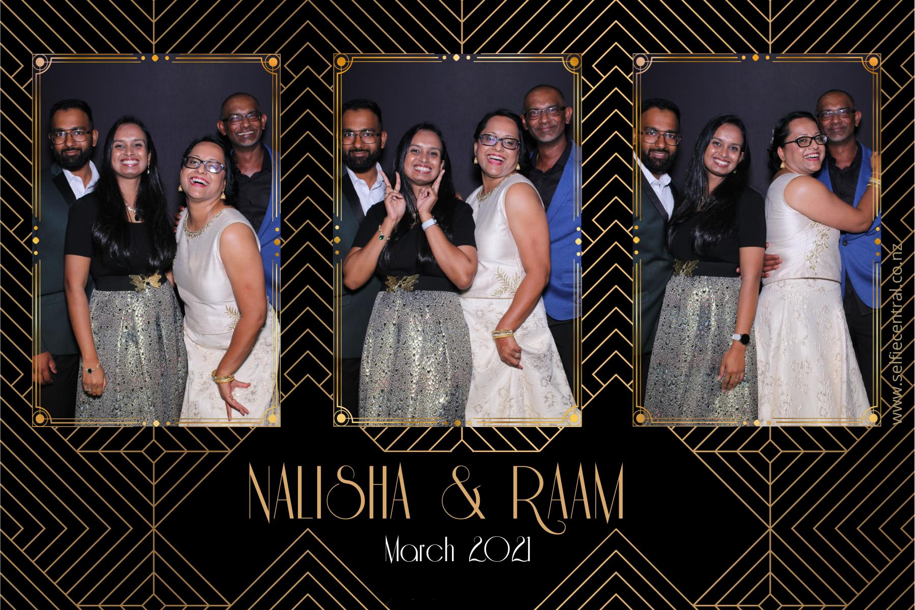 Nalisha and Raam's Wedding | View more photos from the event at gallery.photobooth.co.nz/u/SelfieCentral/Nalisha-and-Raams-Wedding